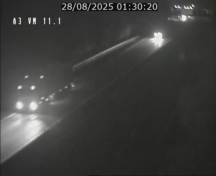 Webcam à la frontière franco-luxembourgeoise, avant la Croix de Bettembourg - BK 11.1 - direction Luxembourg-ville