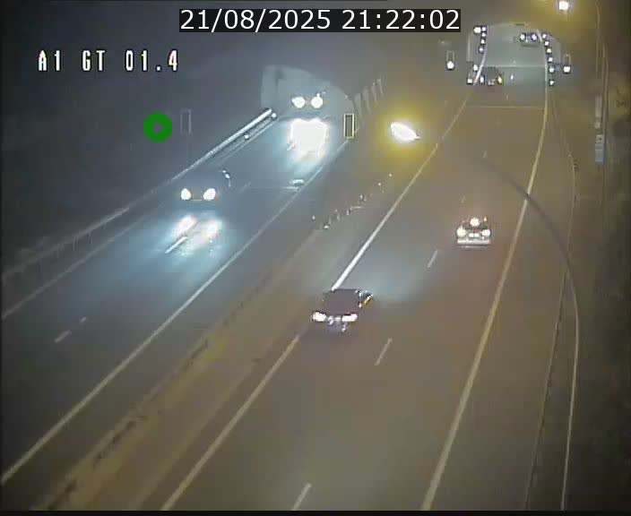 Traffic live webcam Luxembourg Hesperange - A1 direction Kirchberg - BK 1.4