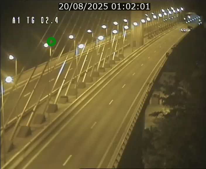Traffic live webcam Luxembourg Sandweiler - A1 direction Luxembourg-ville - BK 2.4