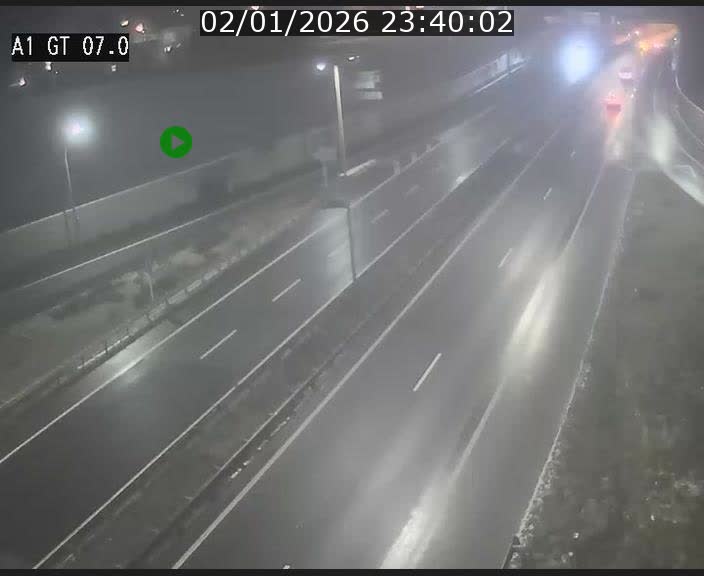 Traffic live webcam Luxembourg Cents - A1 direction Kirchberg - BK 7