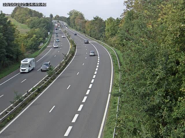 Caméra autoroute France - A33, Rosières direction Lunéville