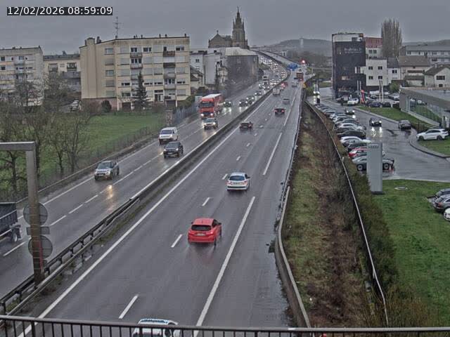 Caméra autoroute France - A31, Thionville direction Metz