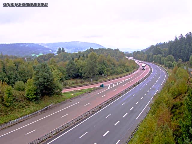 Caméra autoroute France - N57, Côte de la demoiselle direction Remiremont