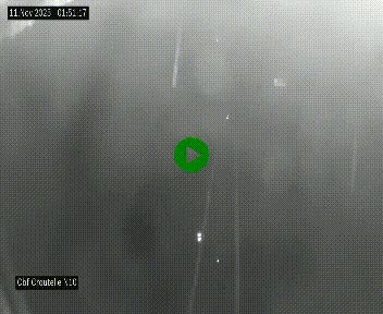 Webcam routière au début de la N10, au sud de Poitiers, proche de la jonction avec l'A10