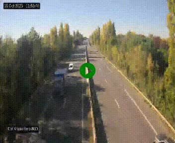 Webcam routière à la fin de la N10, en périphérique ouest d'Angouleme, proche de la jonction avec l'A10