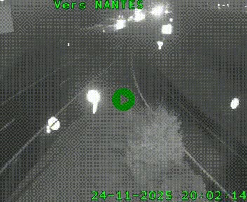 Webcam N147 au nord de Poitiers et à la jonction avec la A10