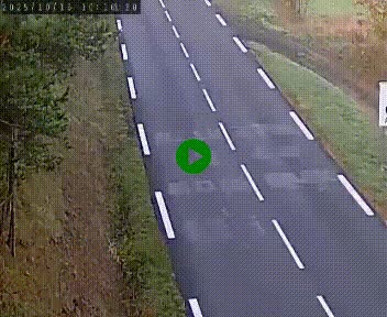 Caméra routière France - N102, au niveau du col de Montmirat à Saint-Etienne-du-Valdonnez à 1039 mètres d'altitude