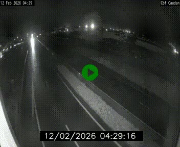 Webcam sur la N165 à hauteur de Caudan, dans le Morbihan.