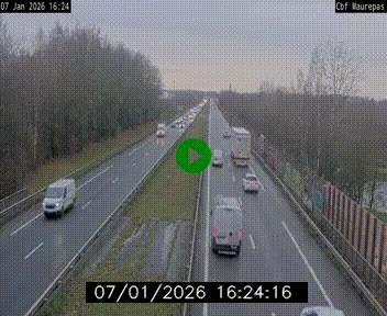 Webcam sur le périphérique de Rennes (N136) à hauteur de Maurepas, au nord de la ville