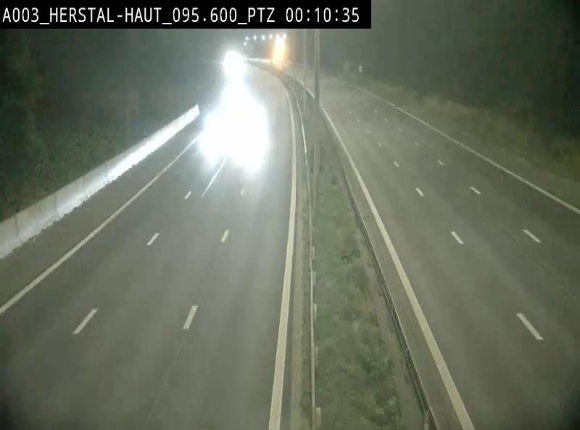 Webcam E40 à Herstal en direction de Liège et en provenance d'Aachen