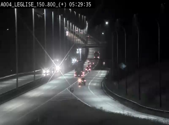 Caméra autoroute Belgique - Côte de Léglise, E411(A4) direction Luxembourg