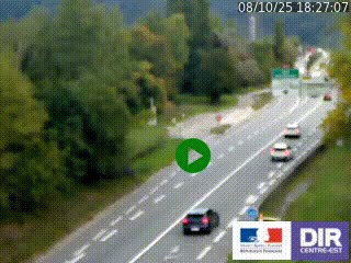 Webcam info trafic à proximité de Vizille sur la N85, au niveau du point de vue du Saut du Moine à Champagnier
