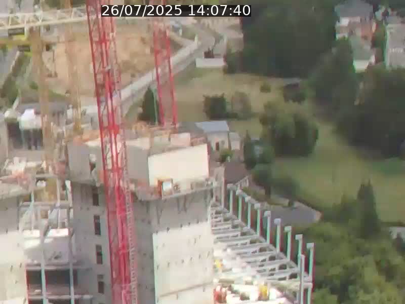 Webcam sur l'avenue John Fitzgerald Kennedy (N51) avec vue orientée vers le Findel