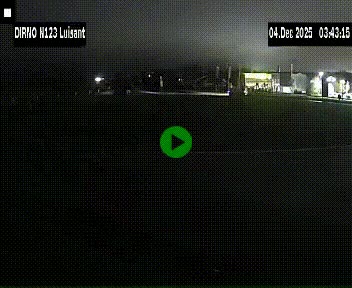 Webcam en périphérie de Chartres sur la N123, à hauteur de Luisant. Vue orientée vers Chartres