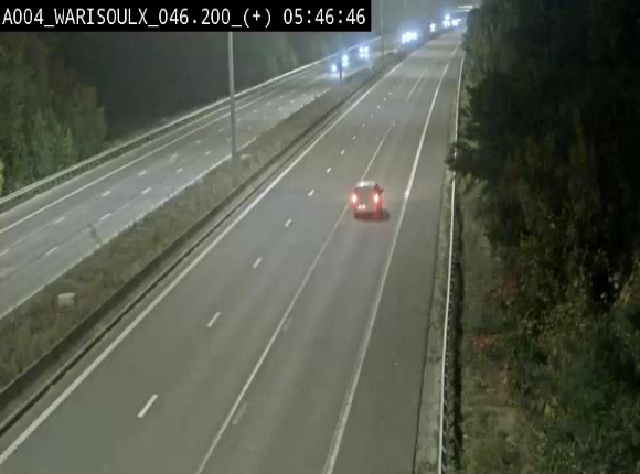 Webcam autoroute Belgique - Warissoulx - E411 - BK 46.2