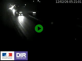 Webcam routière à Saint-Etienne-Terrenoire sur la RN88 avant la jonction entre l'A72 et le Boulevard Périphérique de Saint-Etienne