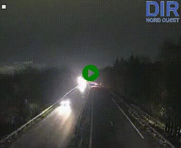 Webcam sur le périphérique de Caen (N814) à l'est de la ville, à Mondeville hauteur de la sortie 2, Presqu'île-Rives de l'Orne, au bout de l'autoroute A13