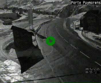 Webcam Col du Puymorens sur N320, en direction de Pas de la Casa (Andorre)