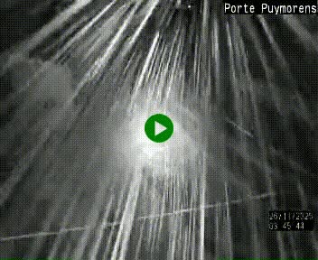 Webcam Col du Puymorens sur N320, en direction de Pas de la Casa (Andorre)