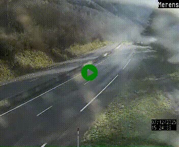 Webcam Ax-les-Thermes sur N20, en direction d'Andorre