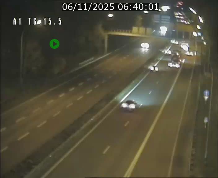 Traffic live webcam Luxembourg Munsbach - A1 direction Luxembourg - BK 15.5