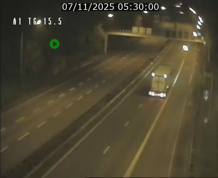 Traffic live webcam Luxembourg Munsbach - A1 direction Luxembourg - BK 15.5