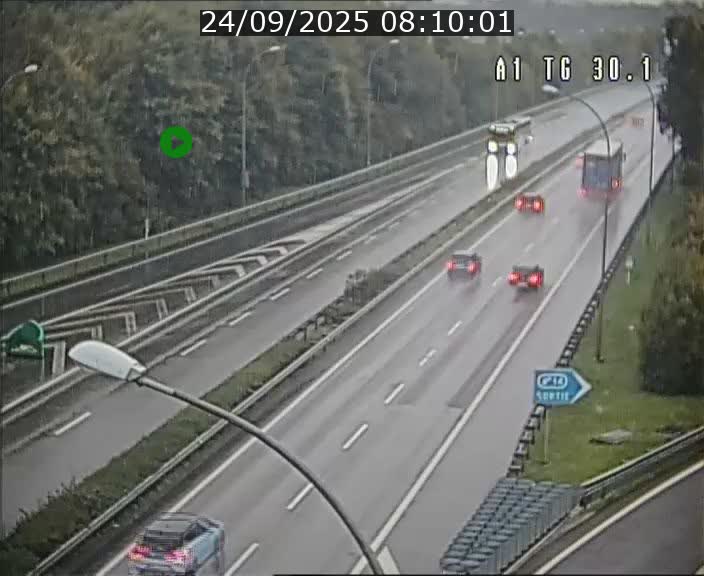 Traffic live webcam Luxembourg Grevenmacher - A1 direction Luxembourg - BK 30.1
