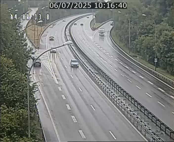 Webcam traffic A4 Luxembourg - BK 3.8 - Leudelange (direction Esch sur Alzette)