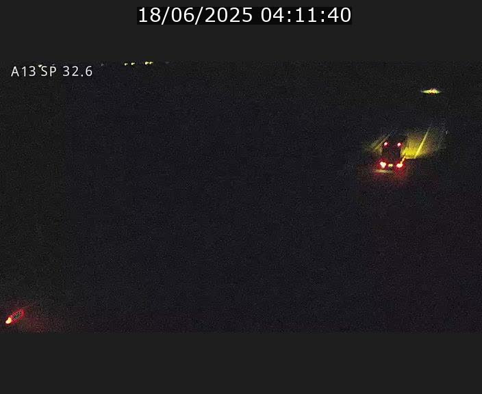 Webcam info trafic A13 à hauteur de Mondorf-les-bains. Vue orientée vers Altwies
