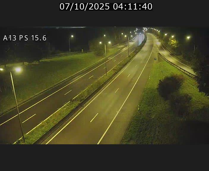 Traffic live webcam Luxembourg Kayl - A13 direction Dudelange - BK 15.6