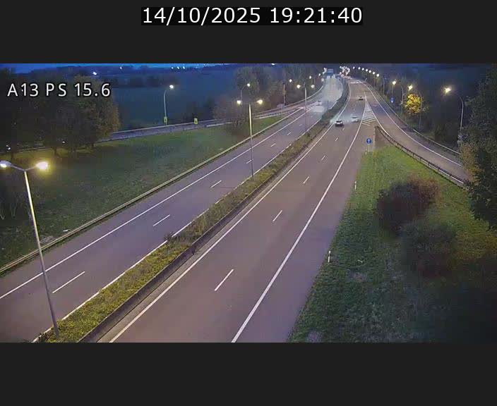 Traffic live webcam Luxembourg Kayl - A13 direction Dudelange - BK 15.6