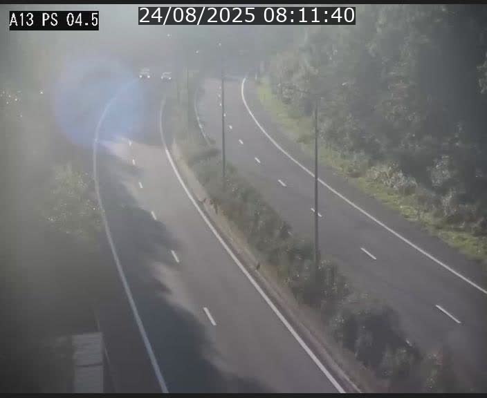 Traffic live webcam Luxembourg Differdange - A13 direction Esch-sur-Alzette - BK 4.5