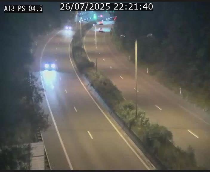 Traffic live webcam Luxembourg Differdange - A13 direction Esch-sur-Alzette - BK 4.5