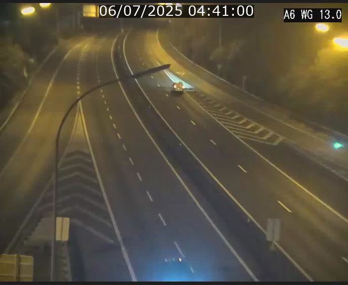 Traffic live webcam Luxembourg Mamer - A6 - BK 13 - direction Luxembourg/France/Allemagne