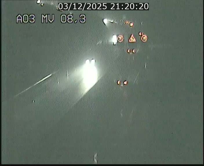 Webcam Autoroute après la Croix de Bettembourg en direction de Luxembourg sur l'A3