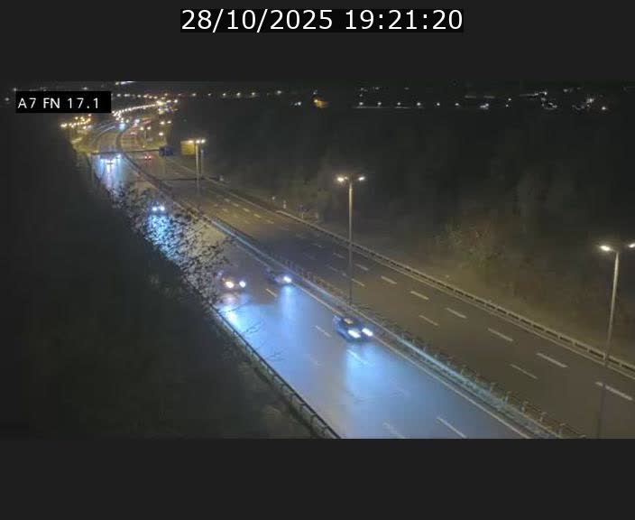 Caméra trafic Luxembourg - A7, Merscherbierg direction Mersch