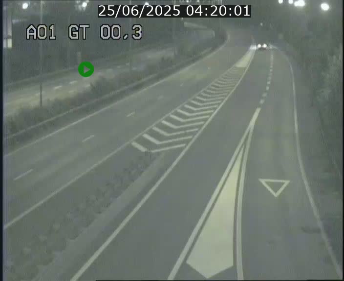 Traffic live webcam Luxembourg Croix de Gasperich - A1 direction Kirchberg - BK 0.3