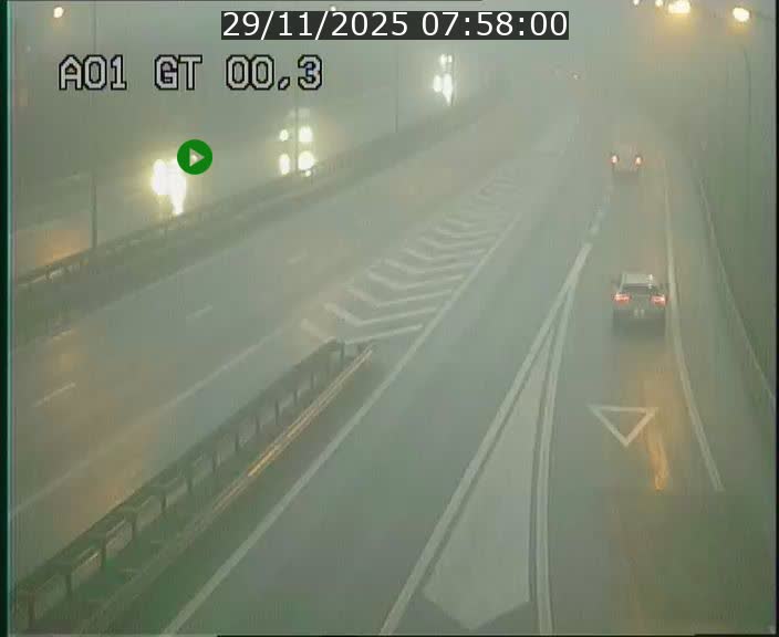 Traffic live webcam Luxembourg Croix de Gasperich - A1 direction Kirchberg - BK 0.3