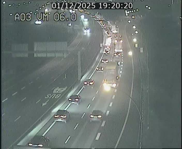 Traffic live webcam Luxembourg Aire de Berchem - A3 - BK 6 - direction France
