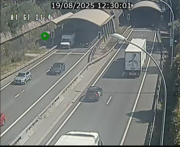 Traffic live webcam Luxembourg Hesperange - A1 direction Kirchberg - BK 1.4