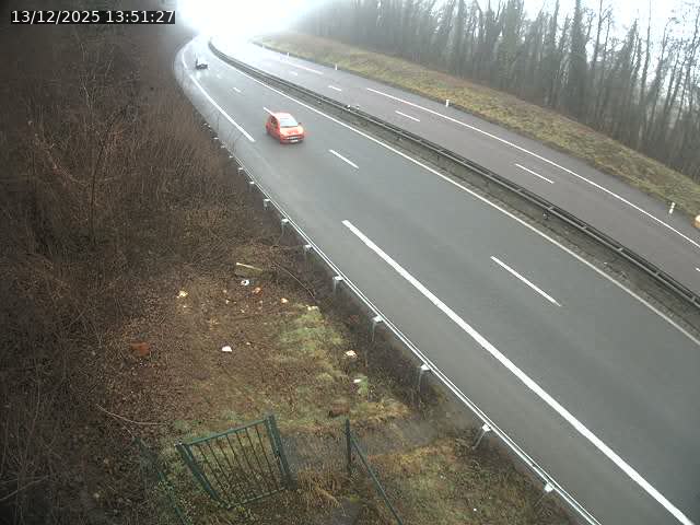 Caméra autoroute France - N52, Crusnes vers Belgique, Luxembourg