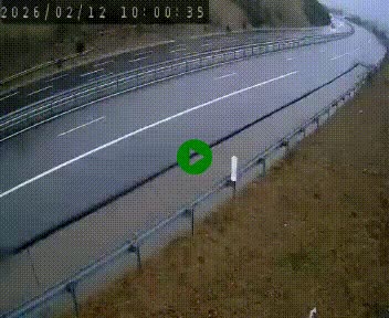 Caméra autoroute A75 à hauteur de la sortie 42 (Rodez, Laissac, Aire de l'Auvergne) située sur la commune d'Auberoques, près de Sévérac-le-Château
