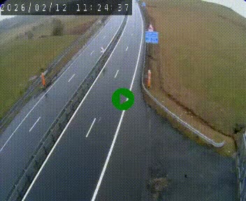 Caméra autoroute A75 à hauteur du col de la Fageole en direction de Clermont-Ferrand