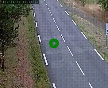 Caméra routière France - N102, au niveau du col de Montmirat à Saint-Etienne-du-Valdonnez à 1039 mètres d'altitude
