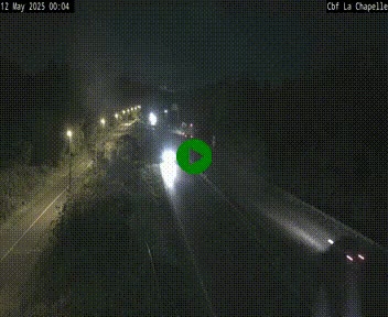 Webcam sur le périphérique de Nantes (N844) à hauteur de Porte de la Chapelle, au nord de la ville