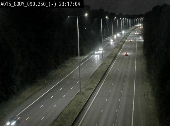 Webcam autoroute Belgique - Gouy-lez-piéton - E42 - BK 90.3