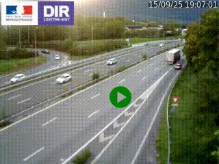 Webcam sur la Nationale 201 à hauteur de la sortie Chambéry-Nord, avant à la jonction entre l'A41 et l'A43, en direction de Lyon