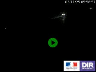 Webcam autoroute sur l'A77 à hauteur de Pouilly-sur-Loire en direction de Nevers