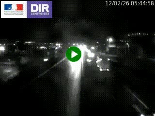 Caméra autoroute à Saint-Etienne (Les Littes) à hauteur du Ikea Saint-Etienne sur l'A72 en direction de Roanne