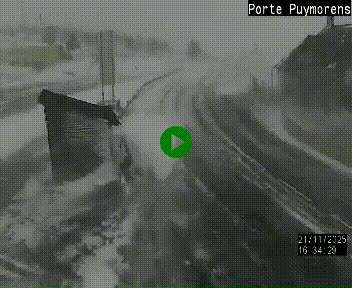 Webcam Col du Puymorens sur N320, en direction de Pas de la Casa (Andorre)